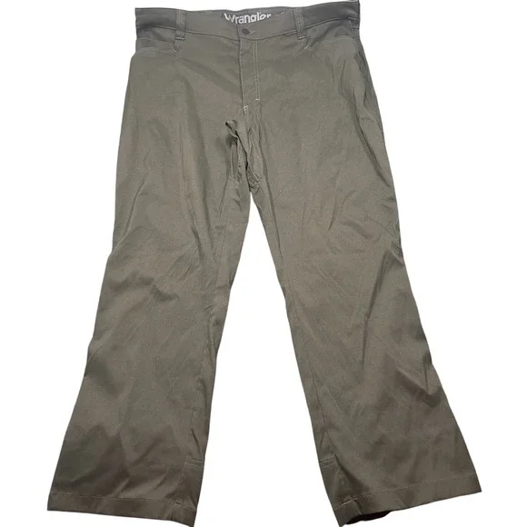 Wrangler Pants Mens 40x30 Outdoor Series Hiking Double Heel Utility Stretch EUC - Picture 2 of 10